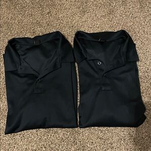 Bundle of Two Men's Navy Polo Golf Shirt